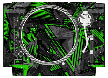 Reloop RP 8000 Skin Ridge Green